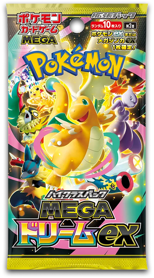 Pokémon Mega Dream EX Booster Display Japanese