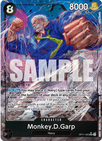 Monkey.D.Garp (Parallel) (JP) – A Fist of Divine Speed – OP11-095 – JP – Near Mint