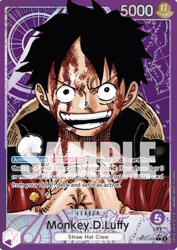 Monkey.D.Luffy (Alternate Art) – Awakening of the New Era – OP05-060 – Near Mint