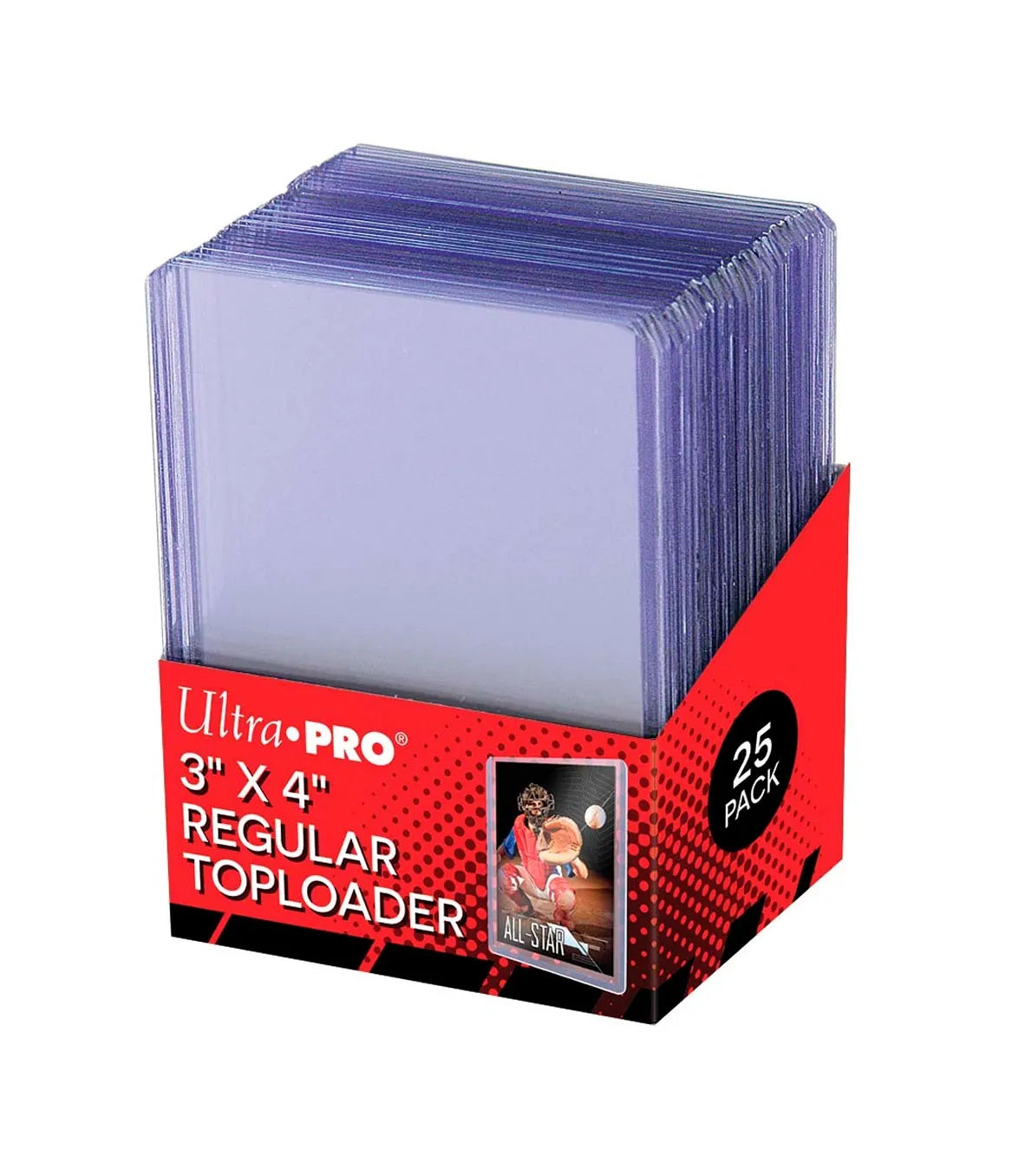 Ultra PRO - Toploader 3" x 4" Clear Regular