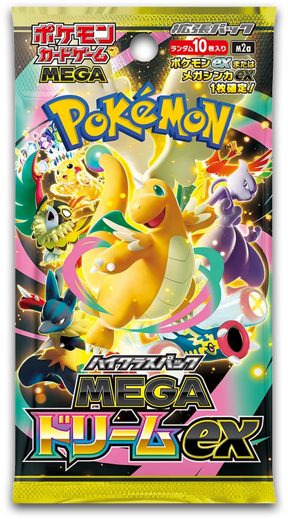 Pokémon Mega Dream EX Booster Display Japanese