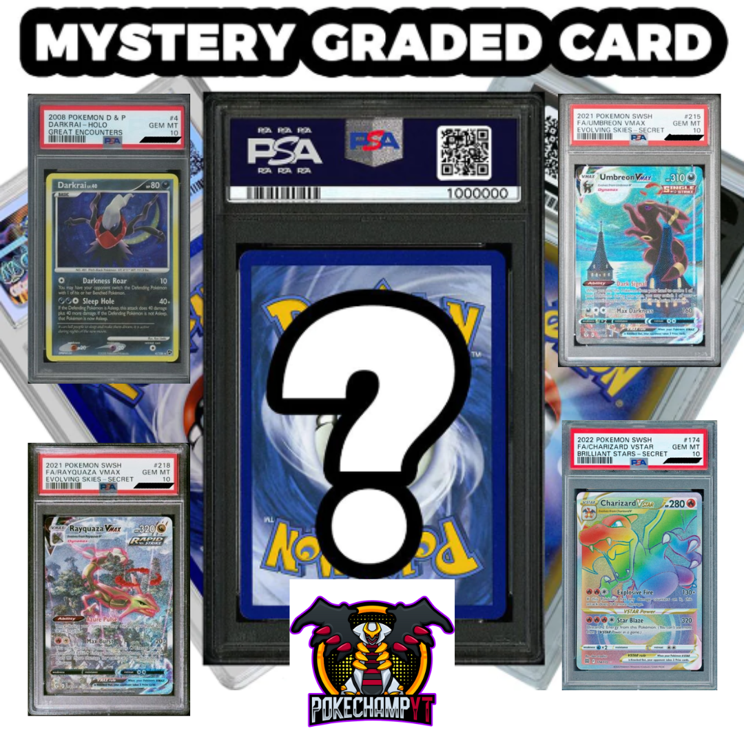 Platinum Graded Mystery Pokémon Card main image 0