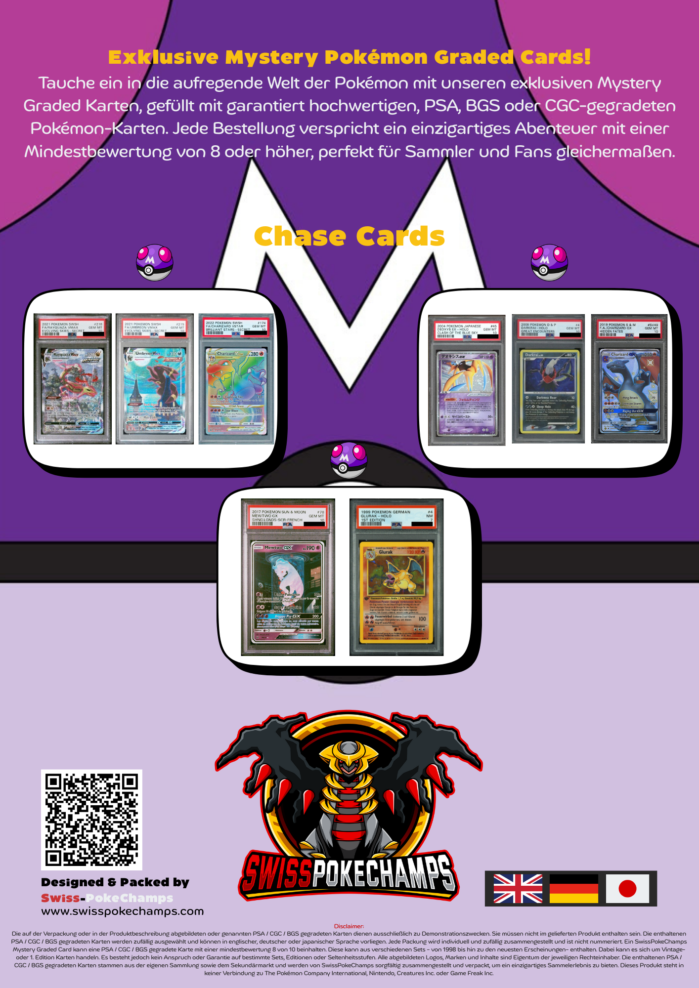 Mystery Graded Pokémon Card – SwissPokeChamps