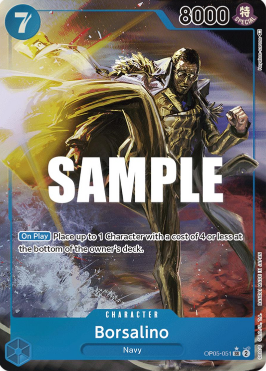 Borsalino (Alternate Art) – Awakening of the New Era – OP05-051 – Near Mint